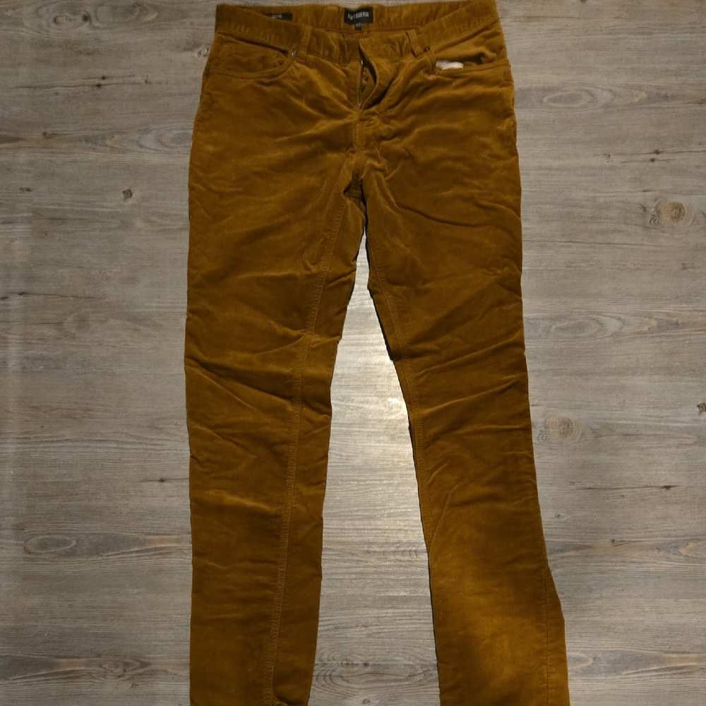 Frank And Oak Men's Corduroy Pants in Warm Brown